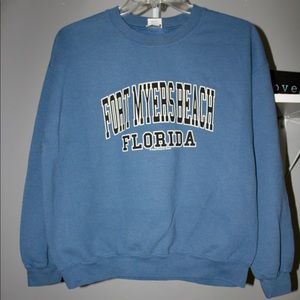 Fort Myers beach vintage crewneck